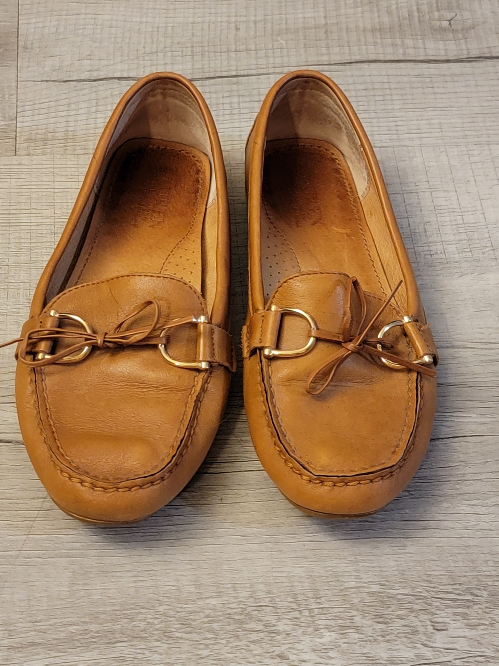 Polo by Ralph Lauren Cognac Leather Bit Loafers